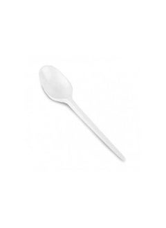 Buy Disposable Heavy Duty Plastic Spoon 40 Pcs in Egypt