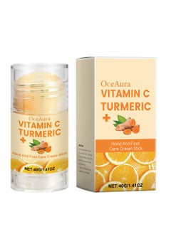 Buy Turmeric Cracked Heel Repair Balm Stick- Moisturizing Foot Cream for Dry, Cracked Feet & Heels, Softens and Moisturizes Skin, Skin Care for Feet, Hands, Elbows & More in UAE