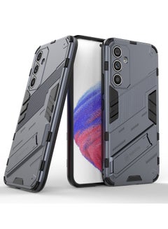 Buy Samsung Galaxy A54 Mobile Case Cover with Hybrid Heavy Duty Protection Shockproof Back Cover with Anti-Fingerprint Anti-Scratch Protector with Defender Kickstand Free Hand Watching TV in UAE