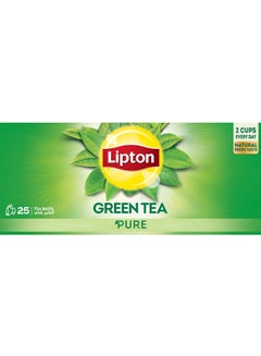 Buy Lipton Green Tea pure  - 25 Teabags in UAE