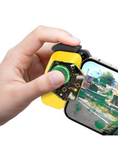 Buy RGB Game Controller for PUBG, 3 Finger Phone Controller Bluetooth-compatible 5.0 Gamepads Type-C Rechargeable Gamepad, Game Controller Joystick for Android iOS in Saudi Arabia