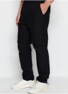 اشتري Black Jogger Fit Baggy Parachute Trousers TMNSS23PL00045 في مصر