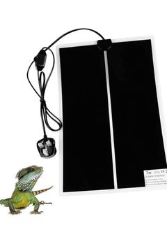 اشتري Reptile Heat Mats, Adjustable Heat Pad with Temperature Control for Reptiles Turtle, Tortoise, Snakes, Lizard, Gecko, Spider, Crawler - Safety Aquarium Mat Thermostat في السعودية