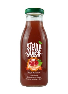 Buy Stevia Juice Natural Pomegranate Juice - Natural and refreshing juice without sugar sweetened with natural stevia 300 ml in Egypt