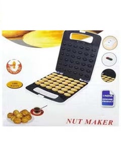 اشتري Electric Nut Cake Maker High Capacity 24 Nut Baked Bread Waffle Sandwich Baking Machine Frying Pan for Toaster Breakfast Kitchen Oven Gift في الامارات