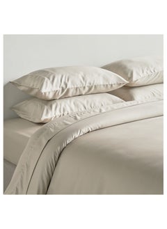 Buy Rekoop Tencel Sateen 300 Thread Count 3-Piece King Duvet Cover Set - 230x220 cm in Saudi Arabia