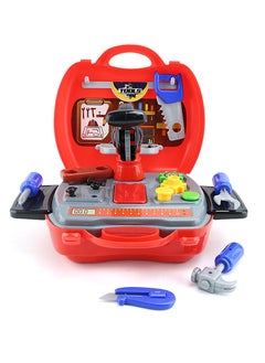 اشتري Role Play Mechanic/Junior Builder Toolbox Set (19 Pcs) - Red في السعودية