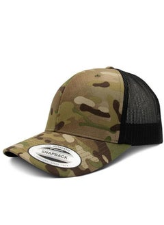 Buy Flexfit 6606MC Retro Trucker Multicam Military Cap Hat in UAE