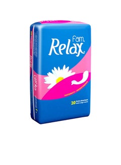 Buy Relax Women's Sanitary Napkins 20 Pieces in Saudi Arabia