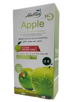 Buy Apple Hair Color Shampoo Natural Black 2.0 96HR 500ml in UAE