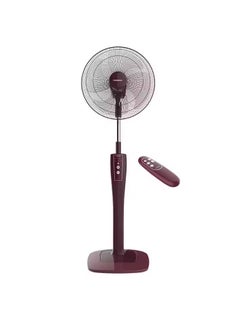 Buy TORNADO Stand Fan 16 Inch 4 Blades Remote Vino TSF-75RED in Egypt