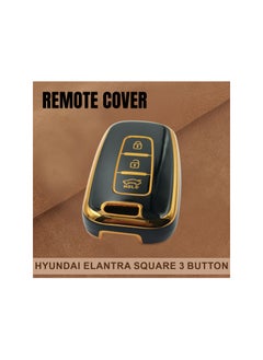 Buy Hyundai Elantra 3 Button Remote Control Fob Cover Flip Remote Key Shell Case in Saudi Arabia