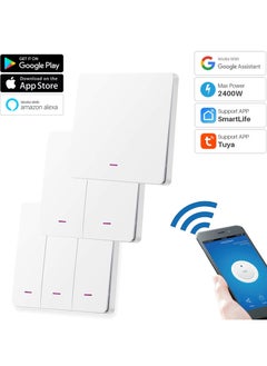 Buy Smart switch, wifi light switch, no neutral wire required, 2-way in Saudi Arabia