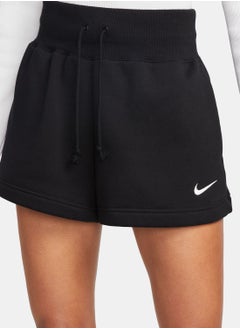 Buy Phoenix Fleece High-Waisted Shorts in UAE