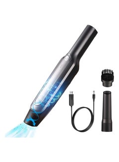 Buy Mini Rechargeable Portable  Handheld Cordless Car Vacuum Cleaner For Car Interior Home Cleaning Pet Hair Dust Gravel Keyboard in UAE