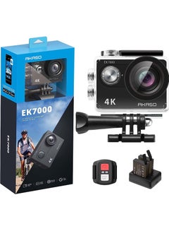 Buy AKASO EK7000 4K Action Camera Ultra HD WiFi Sports Waterproof Underwater Camera in UAE