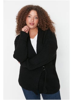 Buy Black Knitwear Cardigan in Egypt