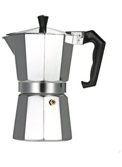 اشتري VIO® 6 Cup Stovetop Espresso Maker Induction Mocha Coffee Espresso Pot Classic Italian Cuban Moka Coffee Percolator Coffee Brewer Greca Pot في الامارات