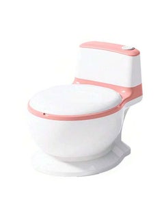 Buy Baby Potty Training Chair Seat Simulated WC - Pink in UAE
