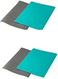 Buy Ikea FINFORDELA Flexible chopping board, Dark gray, Dark Turquoise(Pack of 4) in Egypt