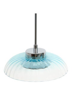 اشتري Ahrise Pendant Lamp, Chrome & Blue في الامارات