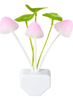 Buy Lotus Leaf Mushroom Light Control Lnduction Colorful Luminous LED Night in Saudi Arabia