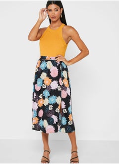 Buy Printed Midi Skirt in Saudi Arabia