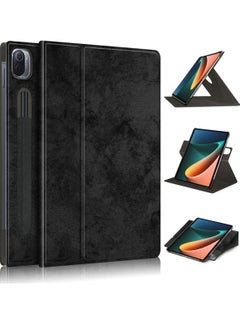 Buy Case for Xiaomi Mi Pad 5 Pro Elastic Strap Pen Holder Stand Auto Sleep Wake Up Function Cover PU Leather Tablet Cases in Saudi Arabia