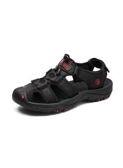 Buy New Men's Hollow Out Breathable Outdoor Headband Sandals in Saudi Arabia