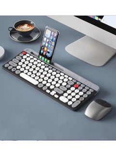 Buy Fashion Business Office Tablet Wireless Keyboard and Mouse Set in UAE