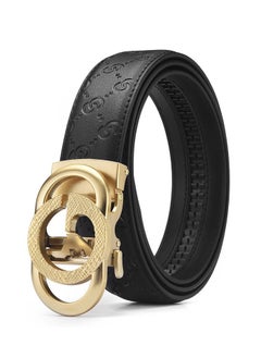 Buy New Leather Automatic Buckle Belt With Alloy Buckle For Underwear Waist Belt in Saudi Arabia