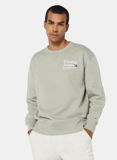 Buy Logo Oversized Long Sleeve Sweatshirt in Saudi Arabia