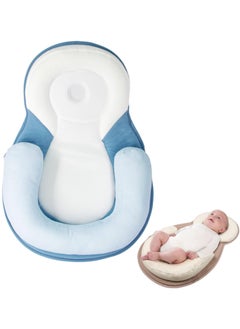 Buy Baby Lounger Pillow, Baby Pillows for Sleeping for Newborn, Baby Snuggle Nest Sleeper Lounger for Newborn with Soft & Breathable Head Support Pillow for Newborn Prevent Flat Head in UAE