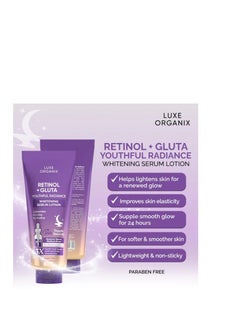 Buy RETINOL + GLUTA WHITENING SERUM LOTION 350ML in UAE