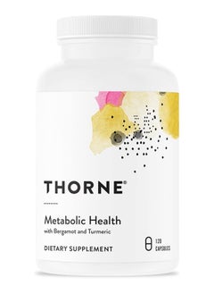 Buy Metabolic Health - with Bergamot and Turmeric Dietary Supplement  - 120 Capsules in UAE