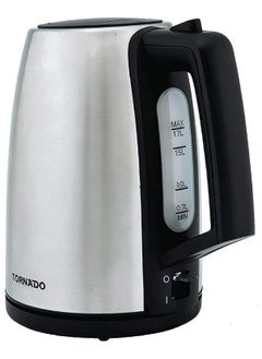 Buy Tornado EKD-H17BKE-SS 1.7L Stainless Steel Electric Kettle - Silver in Egypt