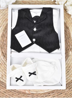 Buy 4-Piece Baby Suit Set with Gift Box in Saudi Arabia