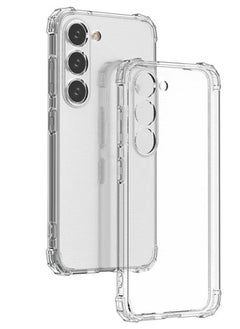 Buy Silicon Cover For Samsung S23  - ANTI-YELLOWING Anti-Burst Back Case And Anti-Scratch with lens protect Protective For Samsung Galaxy S23 in Egypt