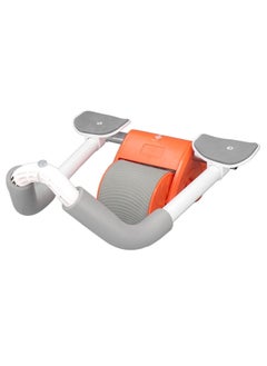 اشتري Automatic Rebound Abdominal Wheel, Slip Resistant Low Noise Elbow Support Core Exercise Roller Intelligent Display for Men Women for Domestic (Orange) في الامارات