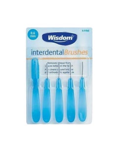 Buy Interdental Toothbrushes - 0.6mm X-Fine - 5 Brushes in Saudi Arabia