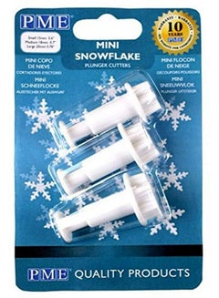 Buy PME Mini Snowflake Plunger Cutter 3-Pieces in UAE