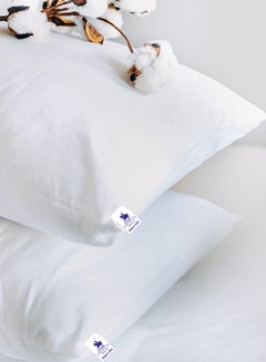 Buy Set Of 2 Pieces Sleeping Pillow , Hotel Pillow of Cotton 100% in Saudi Arabia