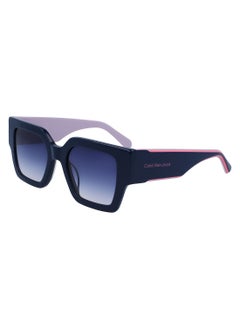 Buy Full Rim Acetate Square Calvin Klein Jeans Sun Ckj22638S 5121 (400) Blue in Saudi Arabia