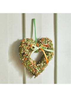 اشتري Trent Rattan Heart Shaped Decorative Wreath 21 x 4 x 21 cm في السعودية