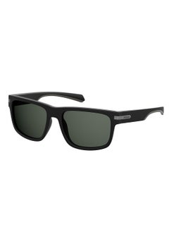 اشتري Polarized Rectangular Eyewear Sunglasses PLD 2066/S      MTT BLACK 56 في الامارات