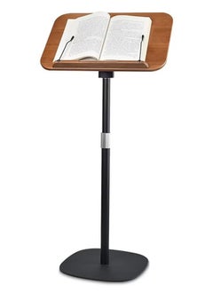 Buy Adjustable Book Stand for Reading Standing Bible Laptop Projector Recipe Tablet Stand for Display in UAE