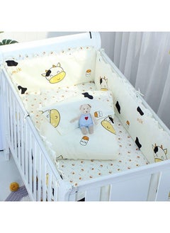 Buy 5 Piece Cotton Bumper Crib Bedding Set in Saudi Arabia