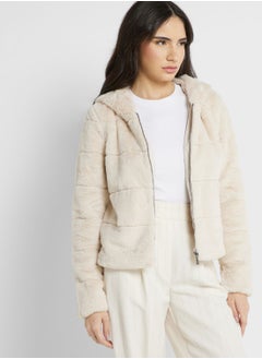 Buy Fur Hooded Jacket in UAE