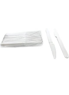 Buy White heavy plastic knife (150) in Egypt