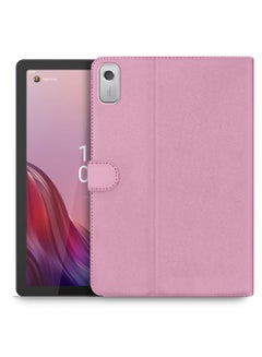 Buy PU Leather Magnetic Closure Flip Case Cover For Lenovo Tab M9 4G 2022 Light Pink in Saudi Arabia